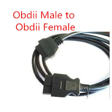 1.5m Cable Obdii Male to Obdii Female Auto Vehicles Cable